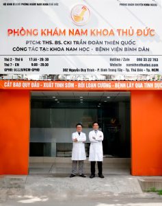 Điều trị xuất tinh sớm hiệu quả tại Phòng Khám Nam Khoa Thủ Đức